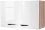 H&auml;ngeschrank Valero wei&szlig; Hochglanz B/H/T: ca. 80x54,8x32 cm