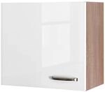 H&auml;ngeschrank Valero wei&szlig; Hochglanz B/H/T: ca. 60x54,8x32 cm