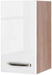 H&auml;ngeschrank Valero wei&szlig; Hochglanz B/H/T: ca. 30x54,8x32 cm