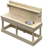 Karibu Matschk&uuml;che Sandy natur Holz