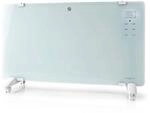 Nedis Konvektionsheizger&auml;t wei&szlig; Metall Glas B/H/L: ca. 83x52x26 cm ca. 2000 W