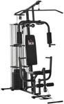 HOMCOM Kraftstation schwarz Metall B/H/L: ca. 110x210x150 cm
