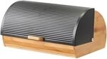 Zeller Brotkasten schwarz Bambus B/H/L: ca. 27x19x39 cm