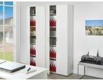 Mehrzweckschrank Arconati wei&szlig; B/H/T: ca. 70x189x34 cm