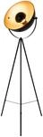 N&auml;ve Leuchten Stehlampe gold schwarz Metall B/H/T/D: ca. 55x150x55x55 cm E27 1