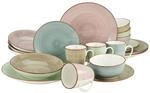 CreaTable Kombiservice SAMBA multicolor Porzellan 20 tlg.