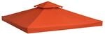 Outsunny Ersatzdach terra Polyester-Mischgewebe B/L: ca. 300x300 cm