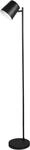 Reality Stehlampe BLAKE mattschwarz Metall B/H: ca. 2x125 cm 1 Brennstellen