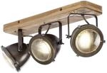 Brilliant Spotbalken Carmen 72030/84 braun Metall Holz B/H/T: ca. 43x18,5x11,5...