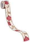A.S.Creation Bord&uuml;re beige braun rot B/H/D: ca. 5x500x8,3 cm