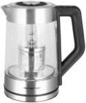 Emerio Wasserkocher WK-122730 silber Glas Edelstahl Kunststoff B/H/L: ca....
