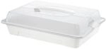 Rotho Party-Butler COOL u. FRESH wei&szlig; B/H/L: ca. 29,5x11x43,5 cm