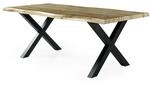 Esstisch Eiche Wild Nachbildung B/H/T: ca. 200x76x100 cm