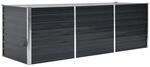 Hochbeet anthrazit Stahl B/H/L: ca. 80x77x240 cm