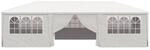 vidaXL Pavillon wei&szlig; Kunststoff B/H/L: ca. 900x275x400 cm
