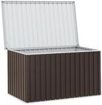 vidaXL Aufbewahrungsbox braun Kunststoff B/H/T/L: ca. 99x93x99x171 cm