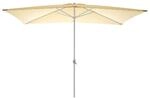 VCM Sonnenschirm champagner Polyester-Mischgewebe B/H/L: ca. 200x235x300 cm