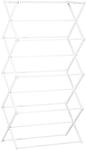 HOMCOM W&auml;schest&auml;nder wei&szlig; Kunststoff B/H/L: ca. 35x74x144 cm