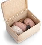 Zeller Allzweckkiste natur Holz B/H/L: ca. 30x23x40 cm