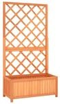 Gartenspalier braun Holz B/H/L: ca. 30x135x70 cm