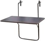 Alco Tisch anthrazit Kunststoff B/H/L: ca. 40x50x60 cm