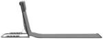 vidaXL Gartenliege grau Polyester B/H/L: ca. 53x47x160 cm
