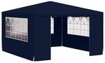vidaXL Pavillon blau Stahl B/H/L: ca. 400x275x400 cm