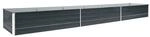 Garten-Hochbeet anthrazit Stahl B/H/L: ca. 80x45x480 cm