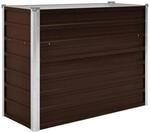 Hochbeet braun Stahl B/H/L: ca. 40x77x100 cm
