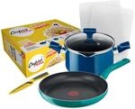Tefal Kochgeschirrset Pasta La Vista mehrfarbig Aluminium 6 tlg.