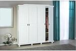 Kleiderschrank Isny wei&szlig; B/H/T: ca. 182x198x60 cm