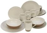 CreaTable Kombiservice SAND DUNES terracotta creme Keramik
