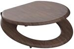 Sch&uuml;tte WC-Sitz DARK WOOD MDF
