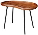 Couchtisch braun B/H/T: ca. 71x51x40 cm