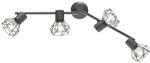 Fischer & Honsel Spot 22266 grau Chrom Metall B/H/T: ca. 60x18x8 cm E14 4