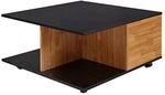 Wohnling Couchtisch braun B/H/T: ca. 70x36x70 cm