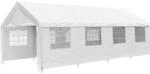 VCM Pavillon wei&szlig; Metall B/H/L: ca. 400x200x800 cm