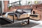 Futonbett Detroit Plankeneiche Nachbildung B/H/T: ca. 180x100x210 cm Liegefl&auml;che