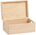 Zeller Allzweckkiste natur Kiefer B/H/L: ca. 30x14x20 cm