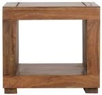 Couchtisch natur B/H/T: ca. 50x45x50 cm