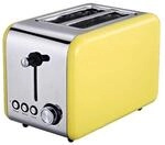 MICHELINO Toaster 74085 gelb Metall Kunststoff