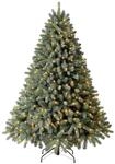 Evergreen Weihnachtsbaum Vermont Fichte gr&uuml;n PVC H/D: ca. 180x129 cm