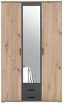 Kleiderschrank Eiche Artisan Nachbildung B/H/T: ca. 120x197x54 cm