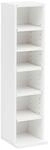 Regal wei&szlig; B/H/T: ca. 21x91x25,5 cm