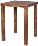 Bartisch natur Echtholz B/H/T: ca. 80x110x80 cm