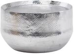 Couchtisch silber B/H/T: ca. 60x35x60 cm