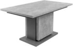 Tisch BRITTA Beton Optik anthrazit B/H/T: ca. 140x75x80 cm