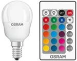OSRAM LED-Leuchtmittel Tropfen RGBW mit Fernbedienung AC45048 E14