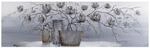 B&ouml;nninghoff &Ouml;lgem&auml;lde Blumen B/L: ca. 40x120 cm