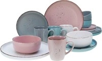 CreaTable Kombiservice Modern Fashion multicolor Steinzeug 16 tlg. CreaTable Kombiservice Modern Fashion multicolor Steinzeug 16 tlg.